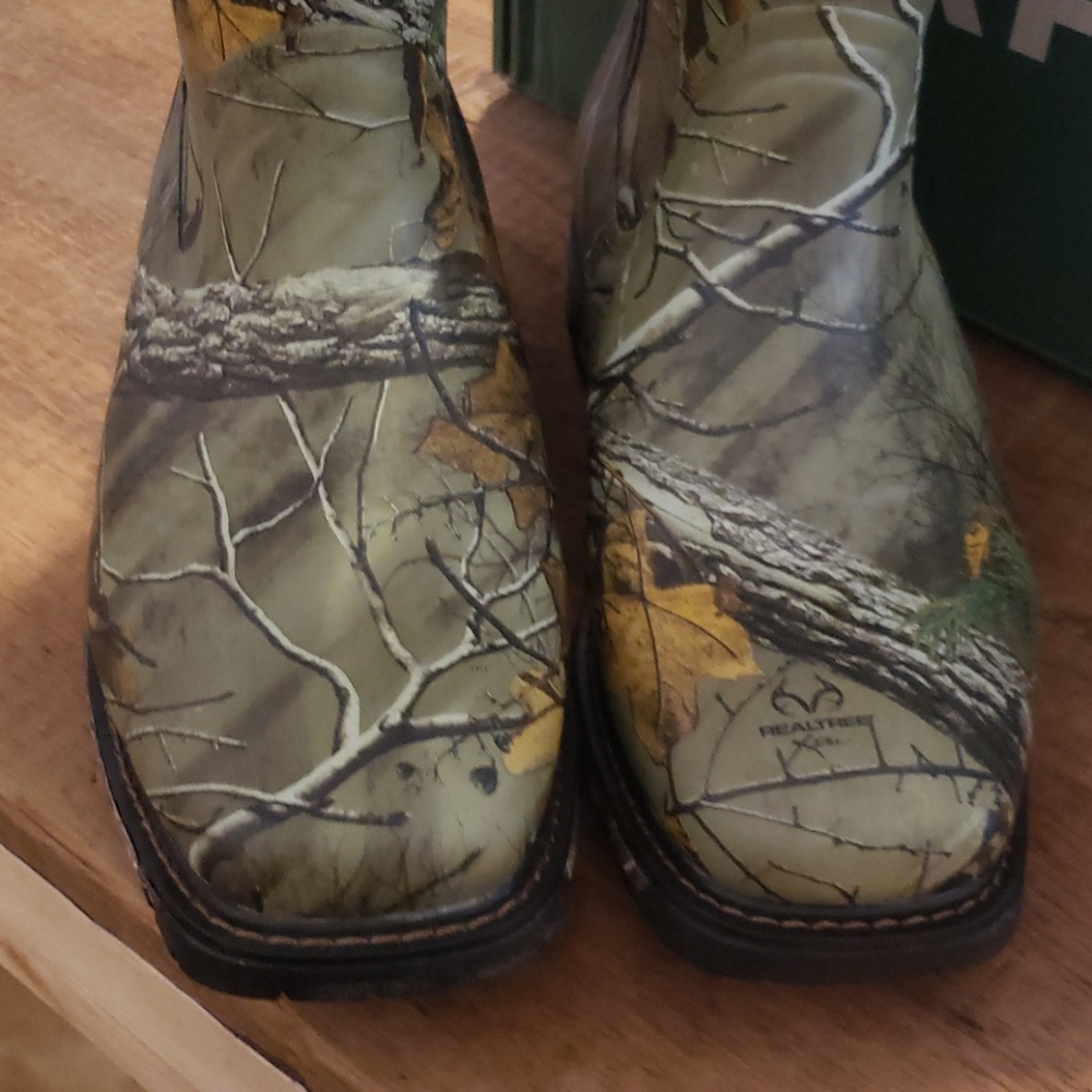 Waterproof insulated buckaroo boot square toe - Picture 3 of 6